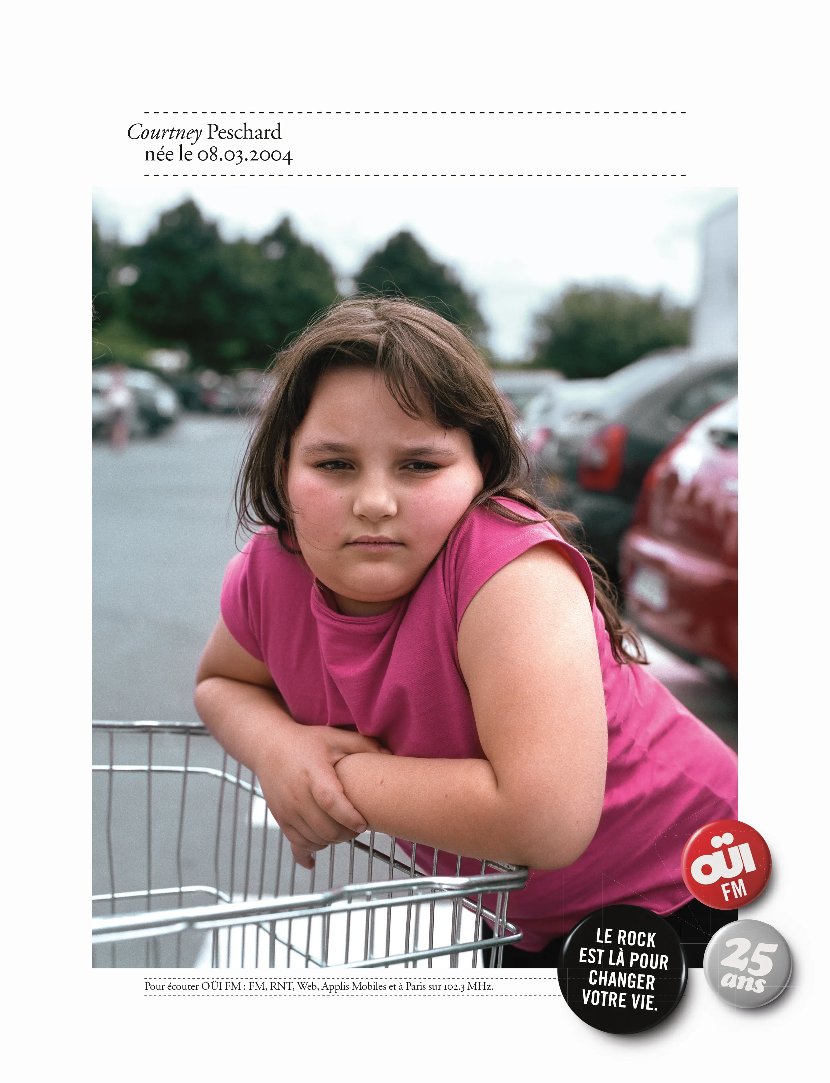 Oui FM - 25 ans Courtney