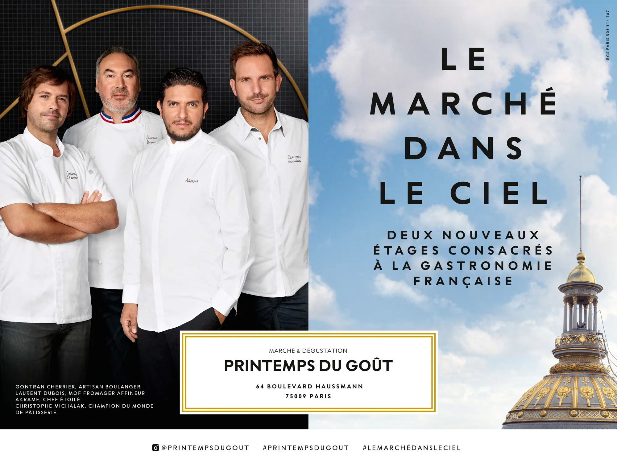Printemps du Goût - Affiche Chef