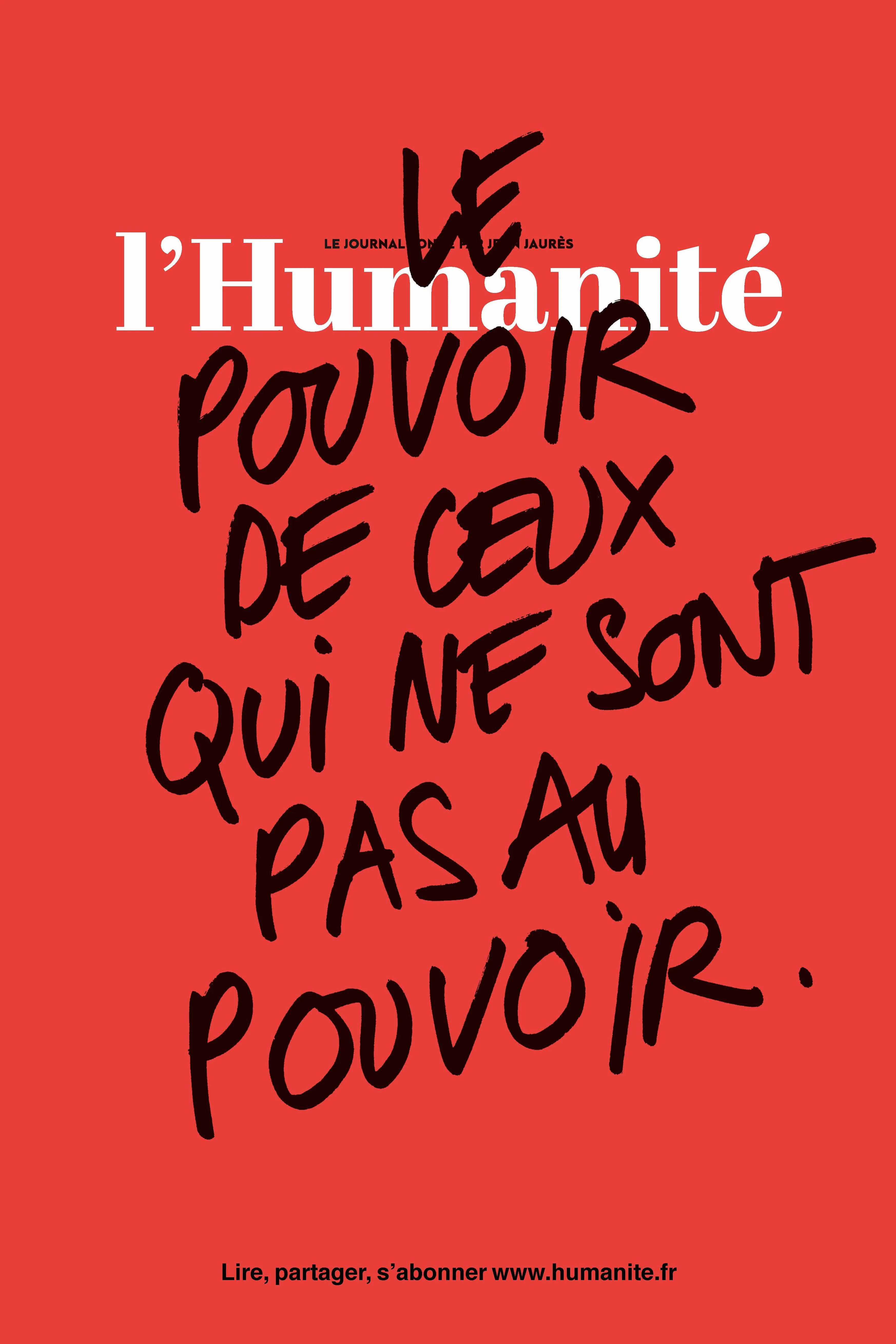 Campagne L'humanité